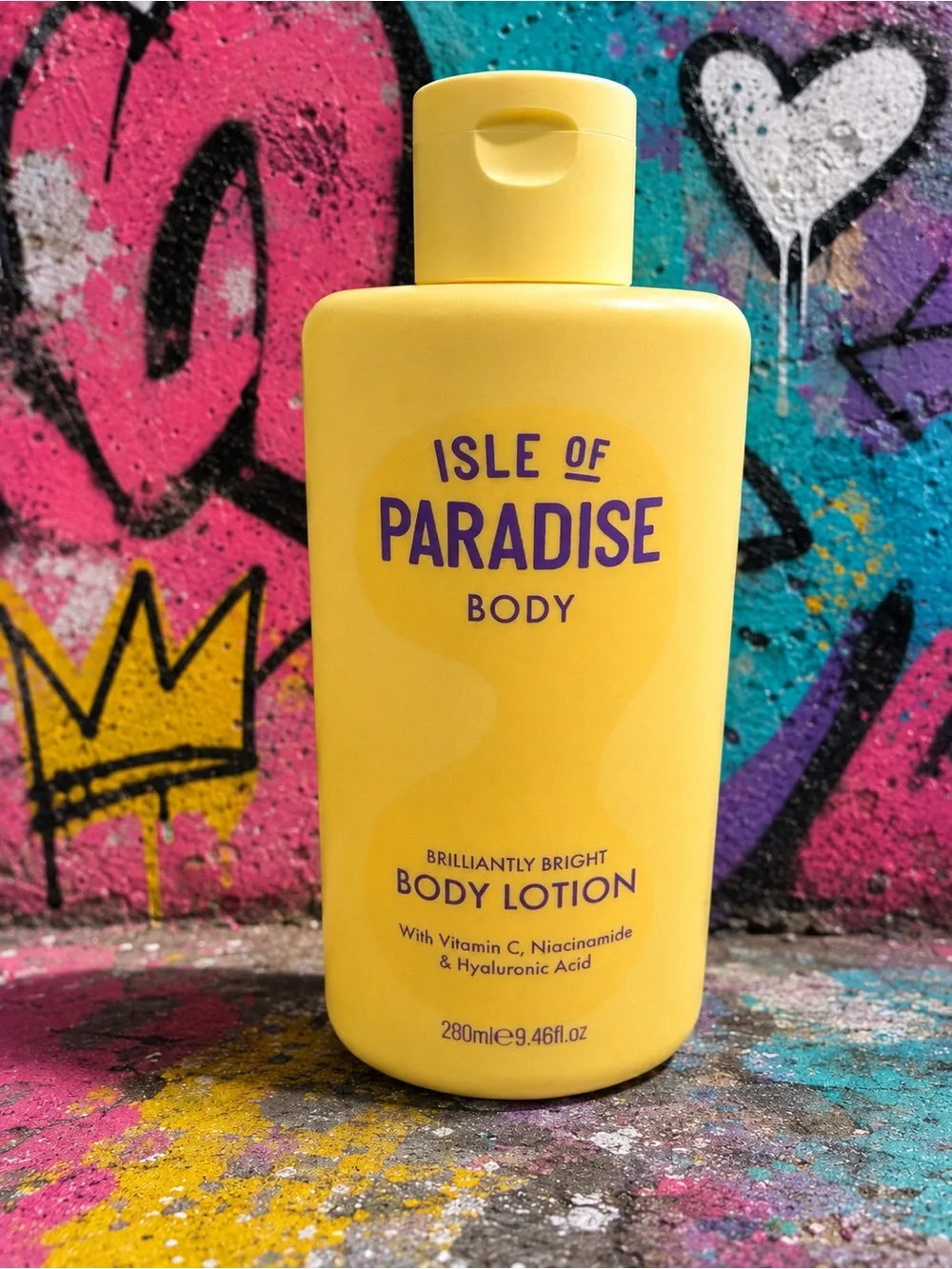 Isle of Paradise Yellow Body Lotion - Brilliantly Bright Hydrating Formula